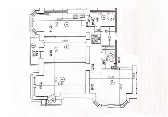 Продается 2-комнатная квартира в доме элит класса "Виндзор" ID 48052 (Фото 3)