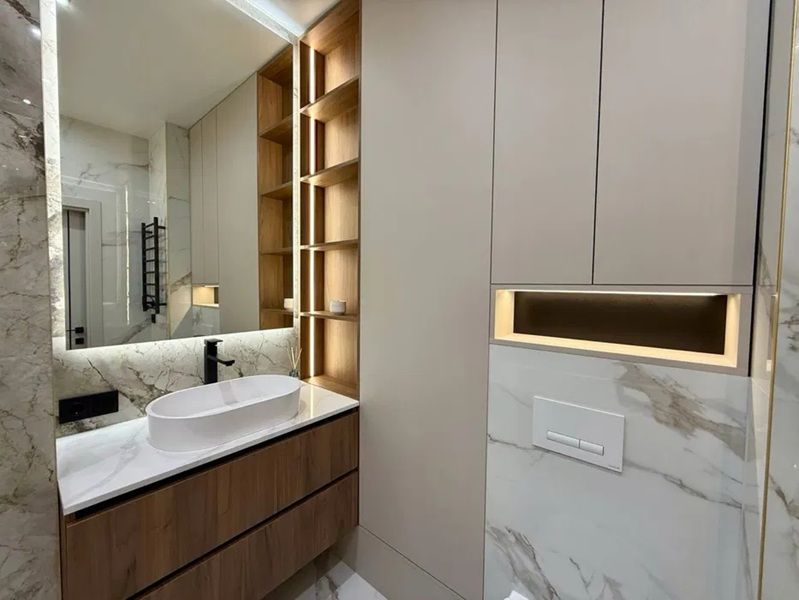 2-комнатная квартира с видом на море и новым ремонтом в ЖК «Эллада» |  ID 53850 (Фото 7)