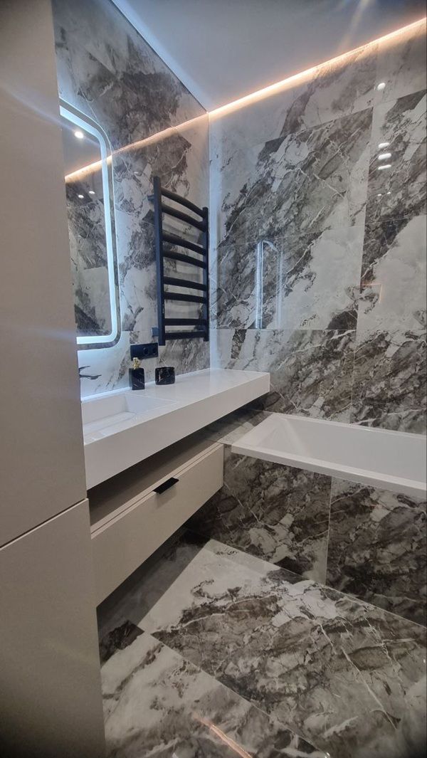 Дизайнерская 2-комнатная квартира с видом на море в ЖК «42 Жемчужина»  ID 52583 (Фото 9)