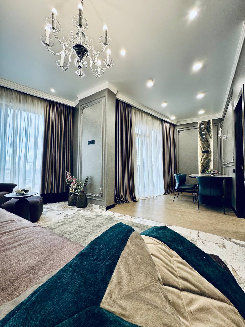 Новая квартира с ремонтом в ЖК "Итака" - 2 отдельные + кухня-гостиная ID 53851 (Фото 1)