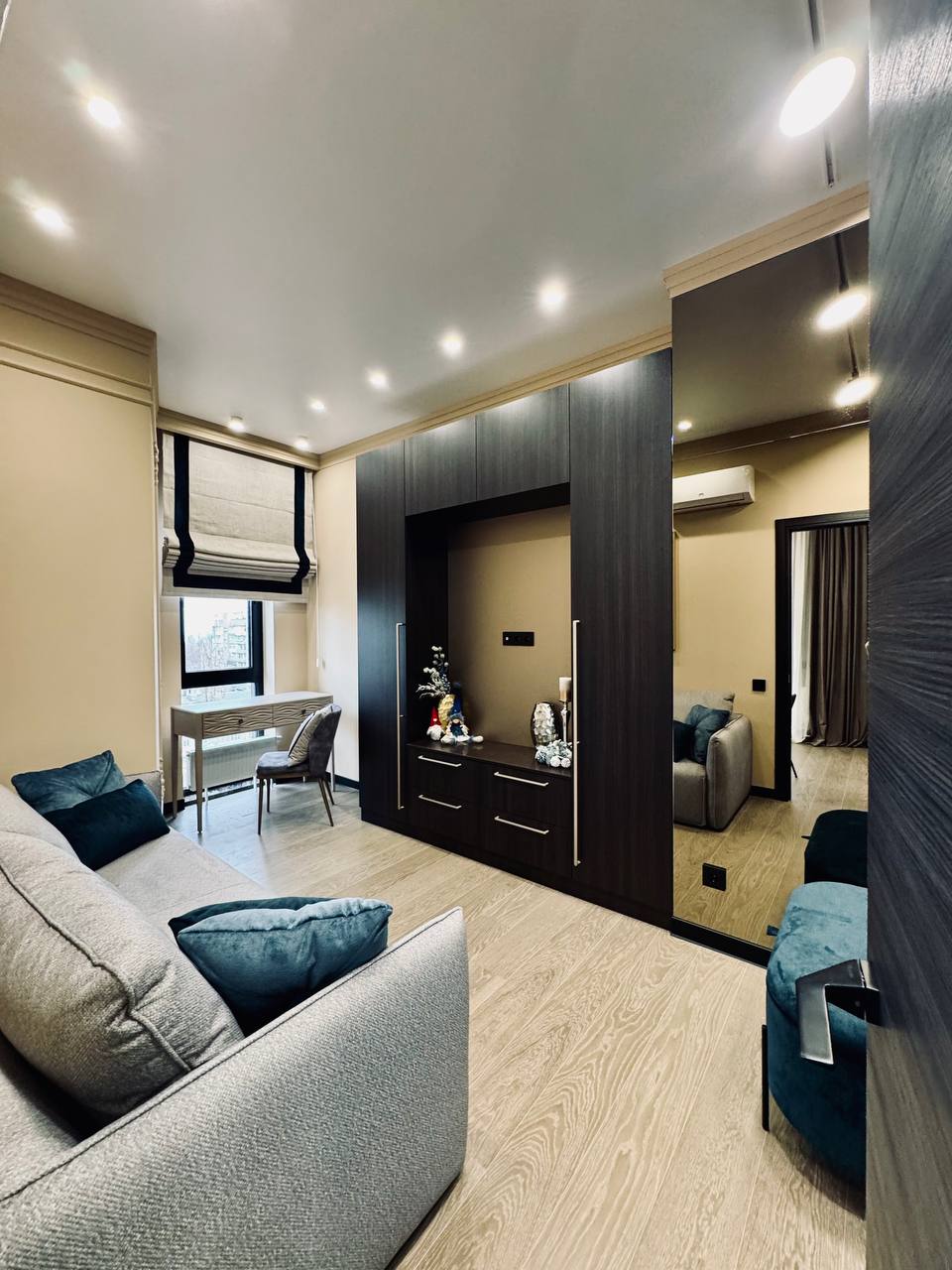 Новая квартира с ремонтом в ЖК "Итака" - 2 отдельные + кухня-гостиная ID 53851 (Фото 35)