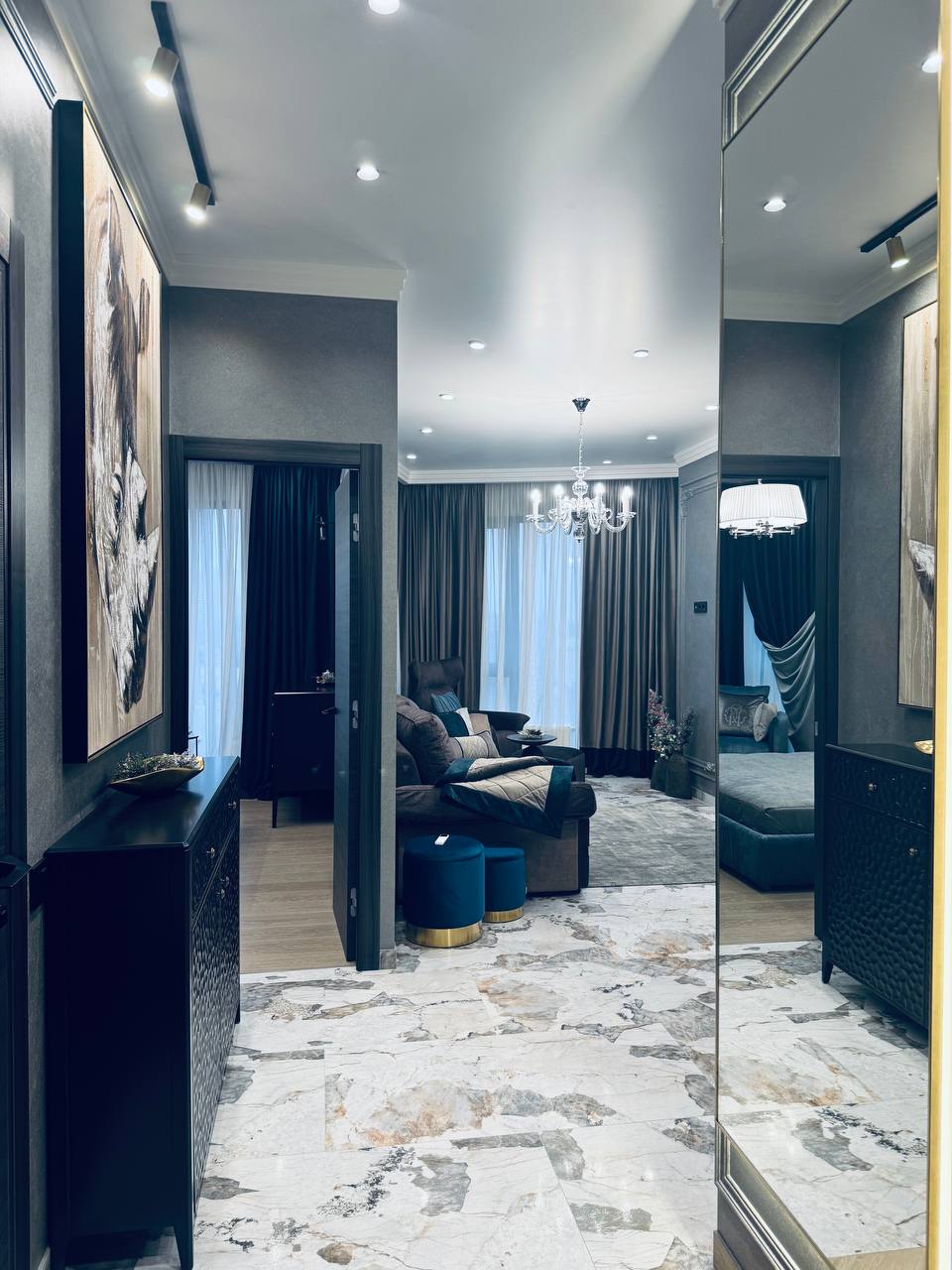 Новая квартира с ремонтом в ЖК "Итака" - 2 отдельные + кухня-гостиная ID 53851 (Фото 36)