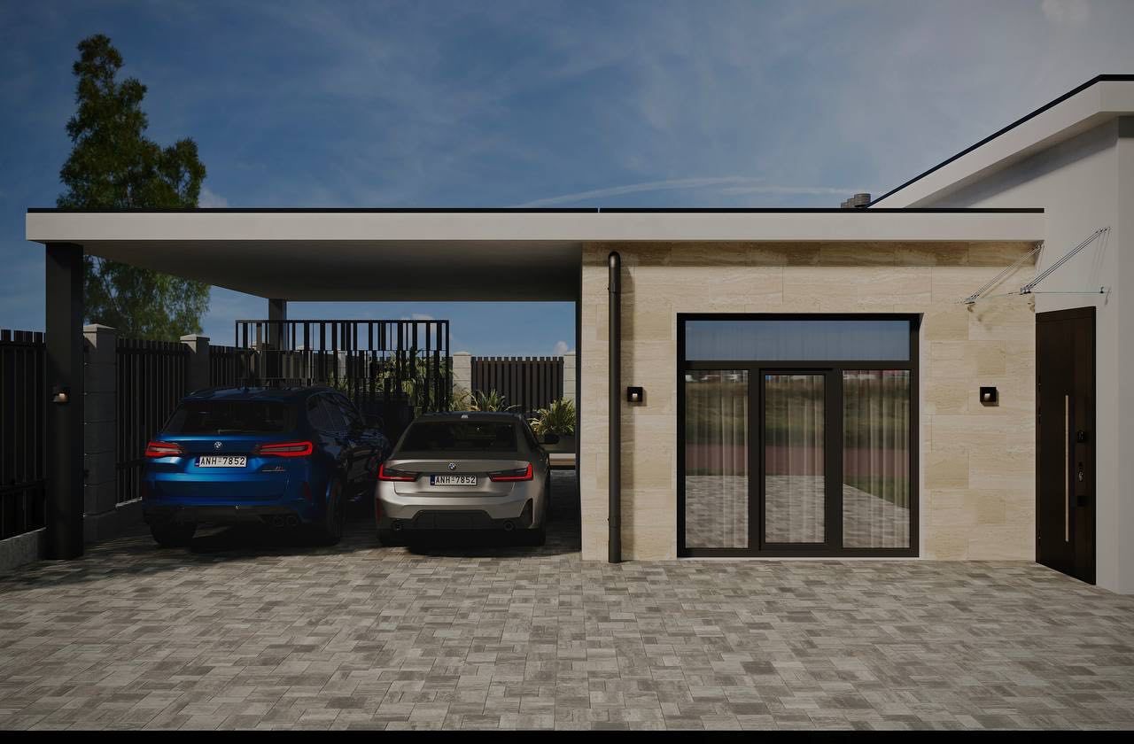 Новый одноэтажный дом в ЖМ "Дайберг" с рассрочкой до 18 месяцев.  ID 53943 (Фото 3)