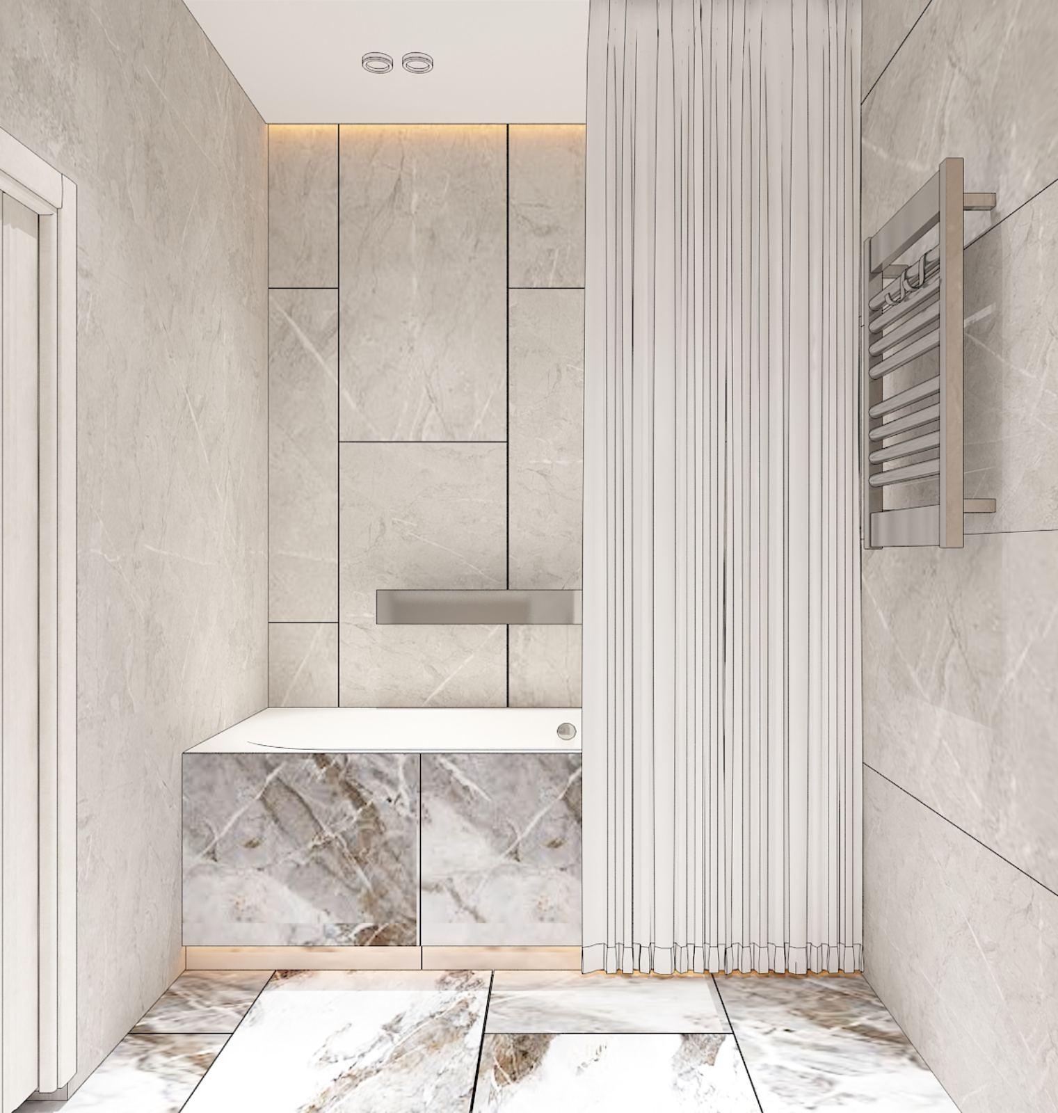  Продам четырёх комнатную квартиру в ЖК "Акрополь" с видом моря ID 53965 (Фото 7)