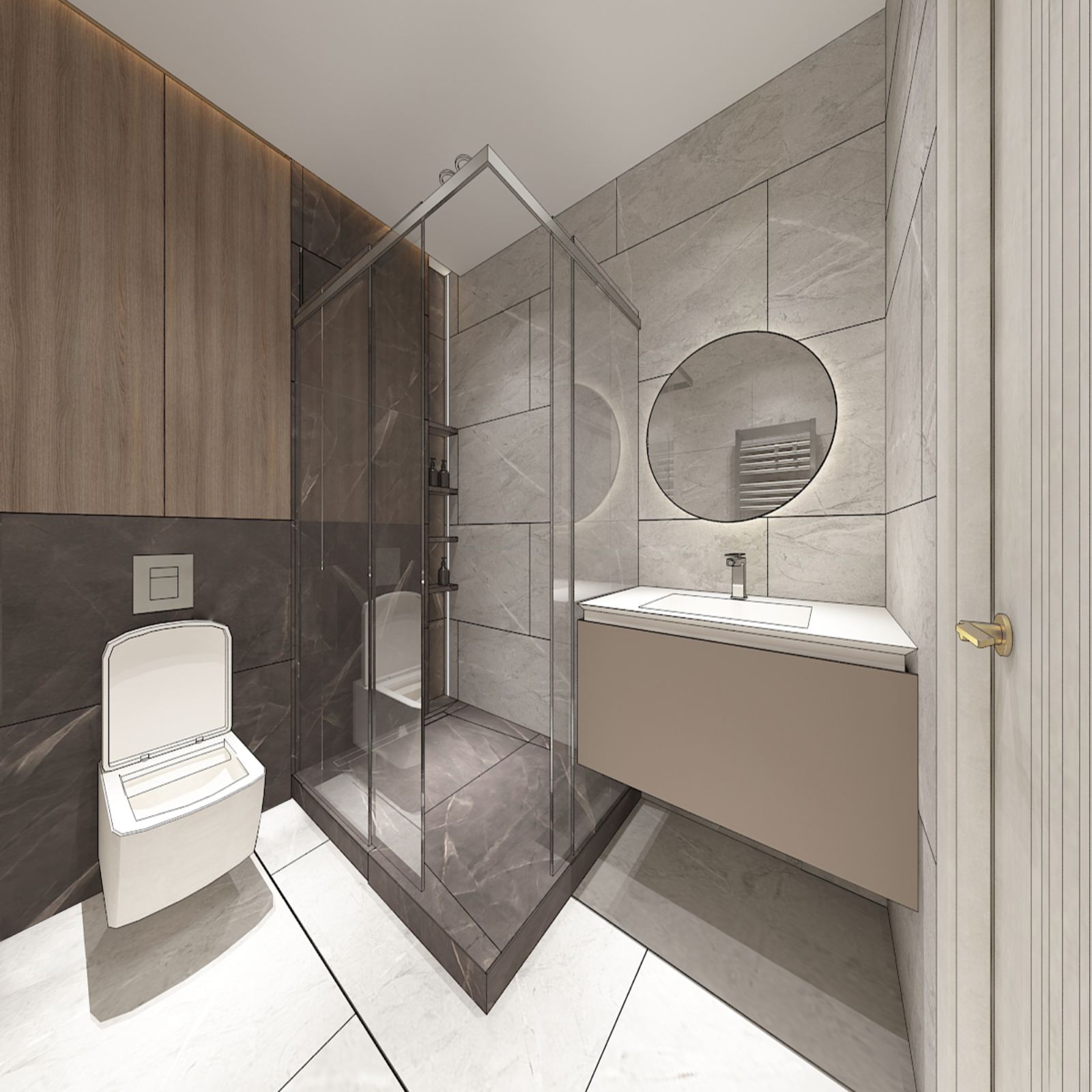  Продам четырёх комнатную квартиру в ЖК "Акрополь" с видом моря ID 53965 (Фото 12)