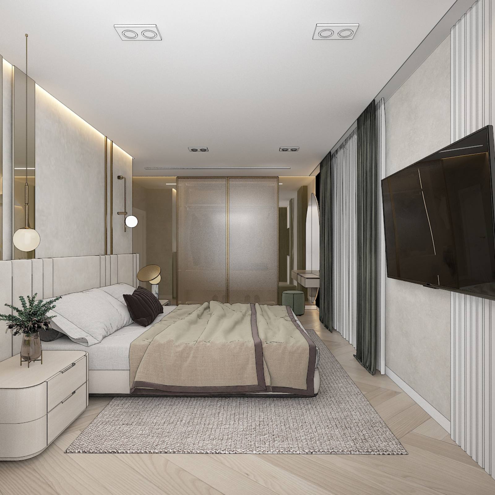  Продам четырёх комнатную квартиру в ЖК "Акрополь" с видом моря ID 53965 (Фото 11)