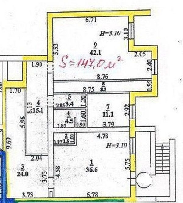 Продам помещение в ЖК Испанский ID 54075 (Фото 8)