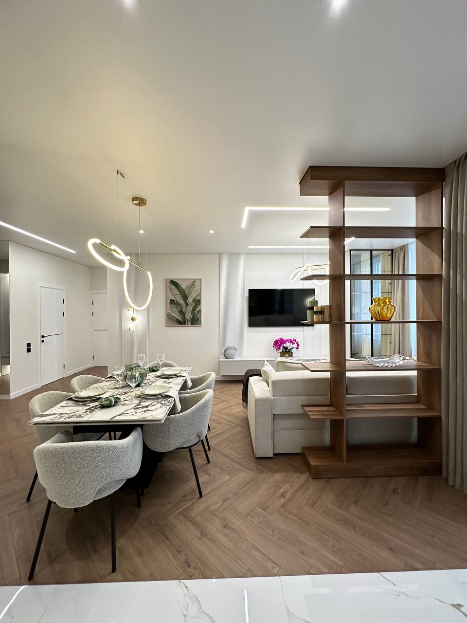 Квартира 3 спальни и 2 террасы с видом на ипподром и море!!! ID 54076 (Фото 3)