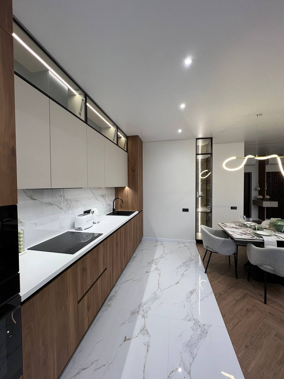 Квартира 3 спальни и 2 террасы с видом на ипподром и море!!! ID 54076 (Фото 5)