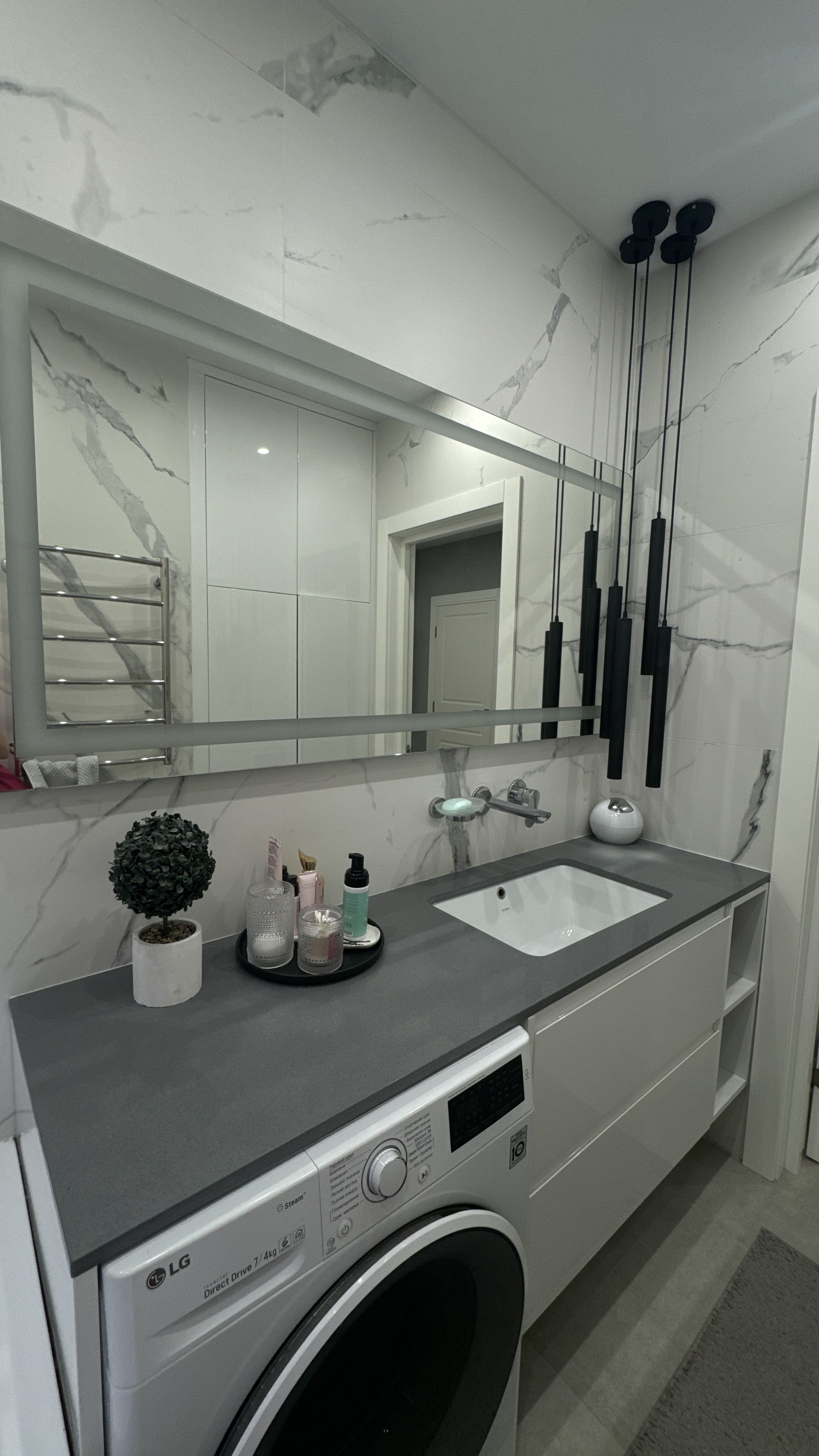 Двухкомнатная квартира в ЖК "Дмитриевский". Дизайнерский ремонт.  ID 54101 (Фото 11)