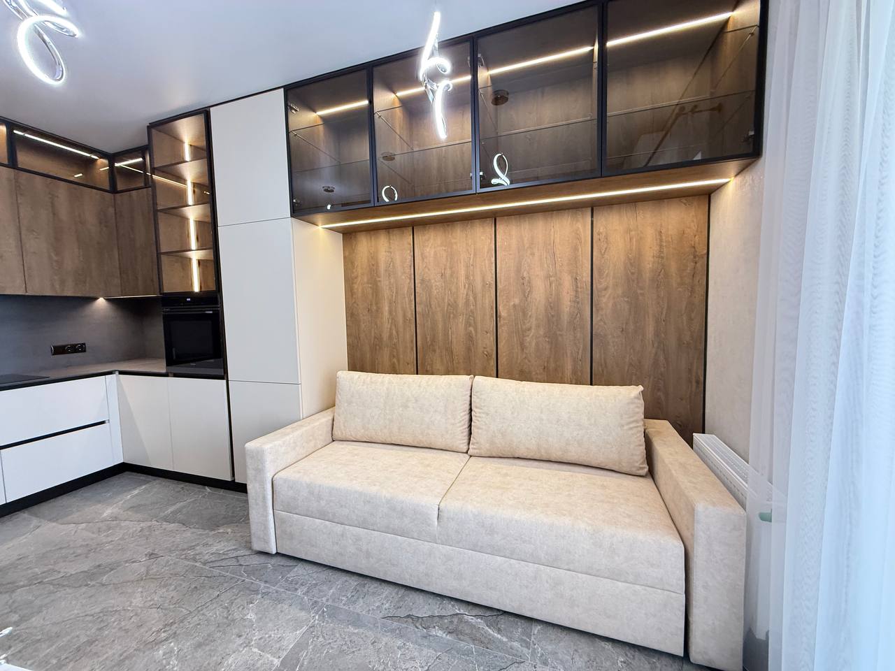 1-комнатная квартира с дизайнерским ремонтом в ЖК «66 Жемчужина» ID 54119 (Фото 6)