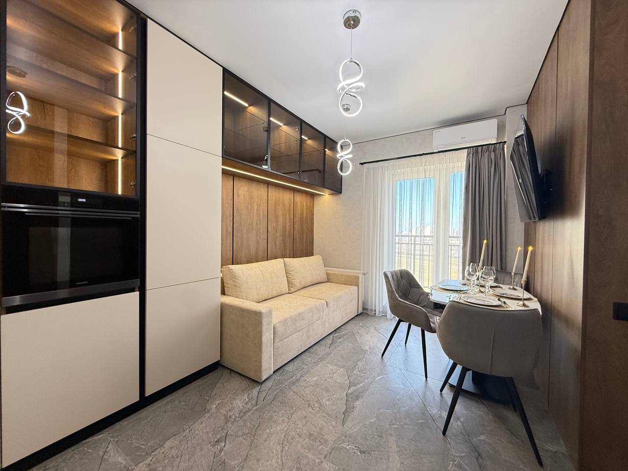 1-комнатная квартира с дизайнерским ремонтом в ЖК «66 Жемчужина» ID 54119 (Фото 1)