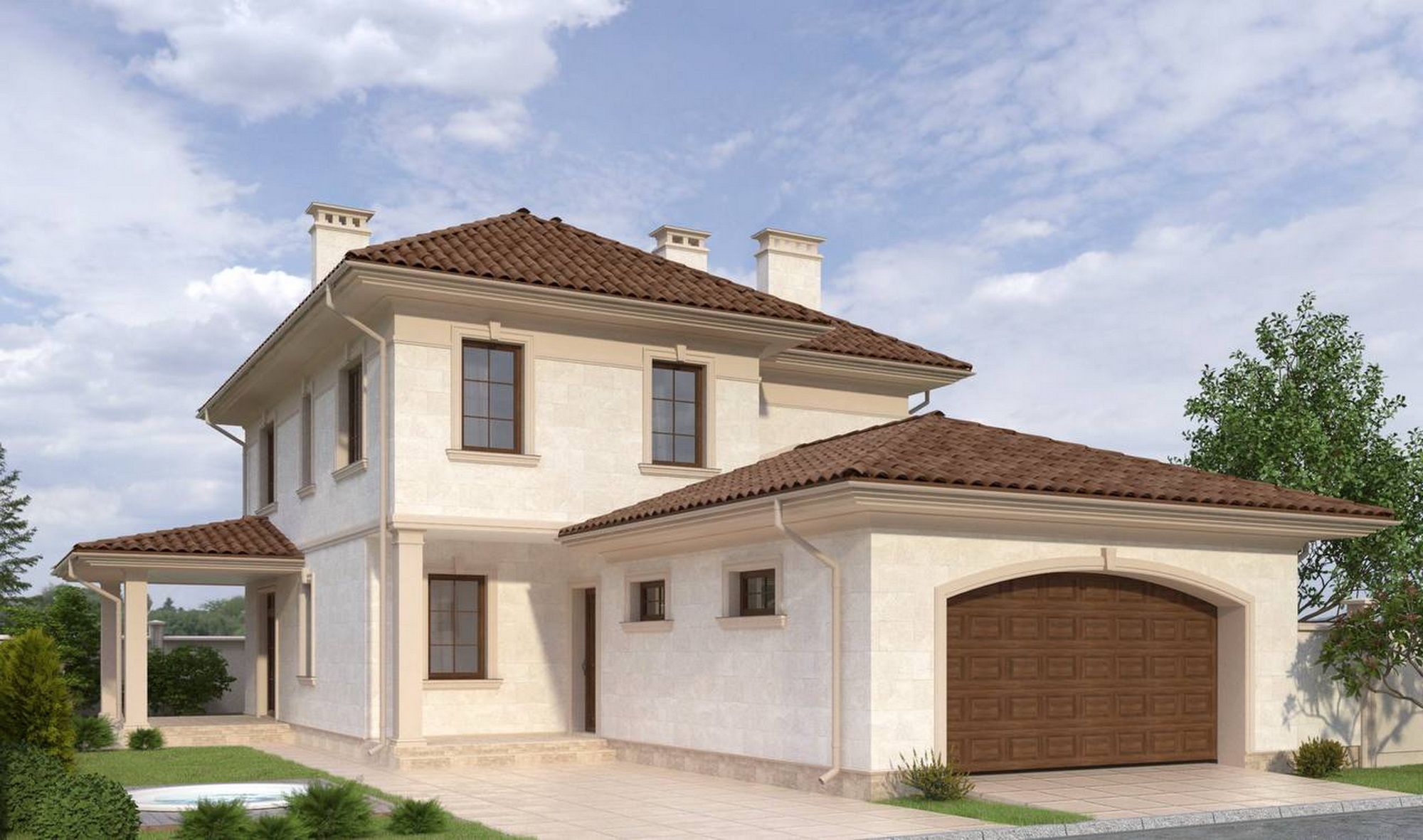  В продаже  2 этажный дом под отделку - Червоний хутор. ID 54123 (Фото 1)