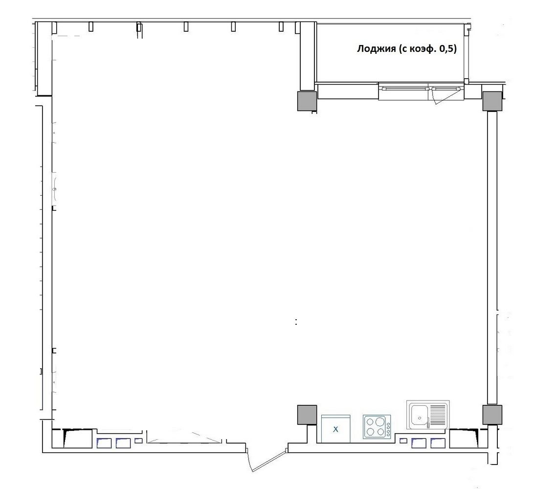 Французский бульвар-ЖК Гринвуд . 72 м с панорамой моря ID 54141 (Фото 5)