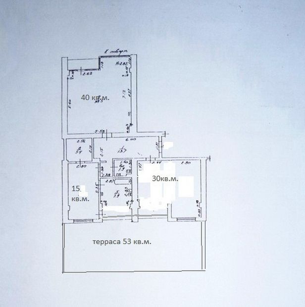 Французский бульвар - клубный дом. Квартира с террасой  ID 54140 (Фото 12)