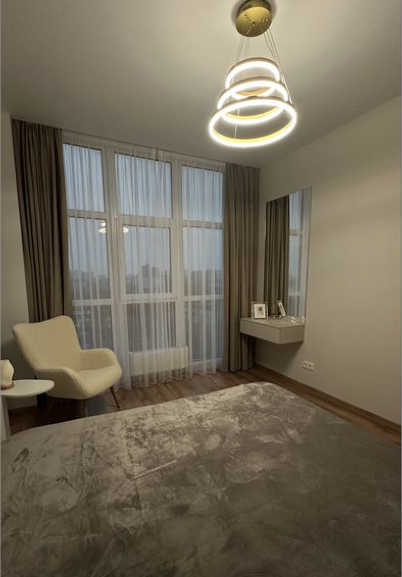 1-комнатная квартира 50 м2 в ЖК Пространство на Гераневой  ID 54185 (Фото 6)