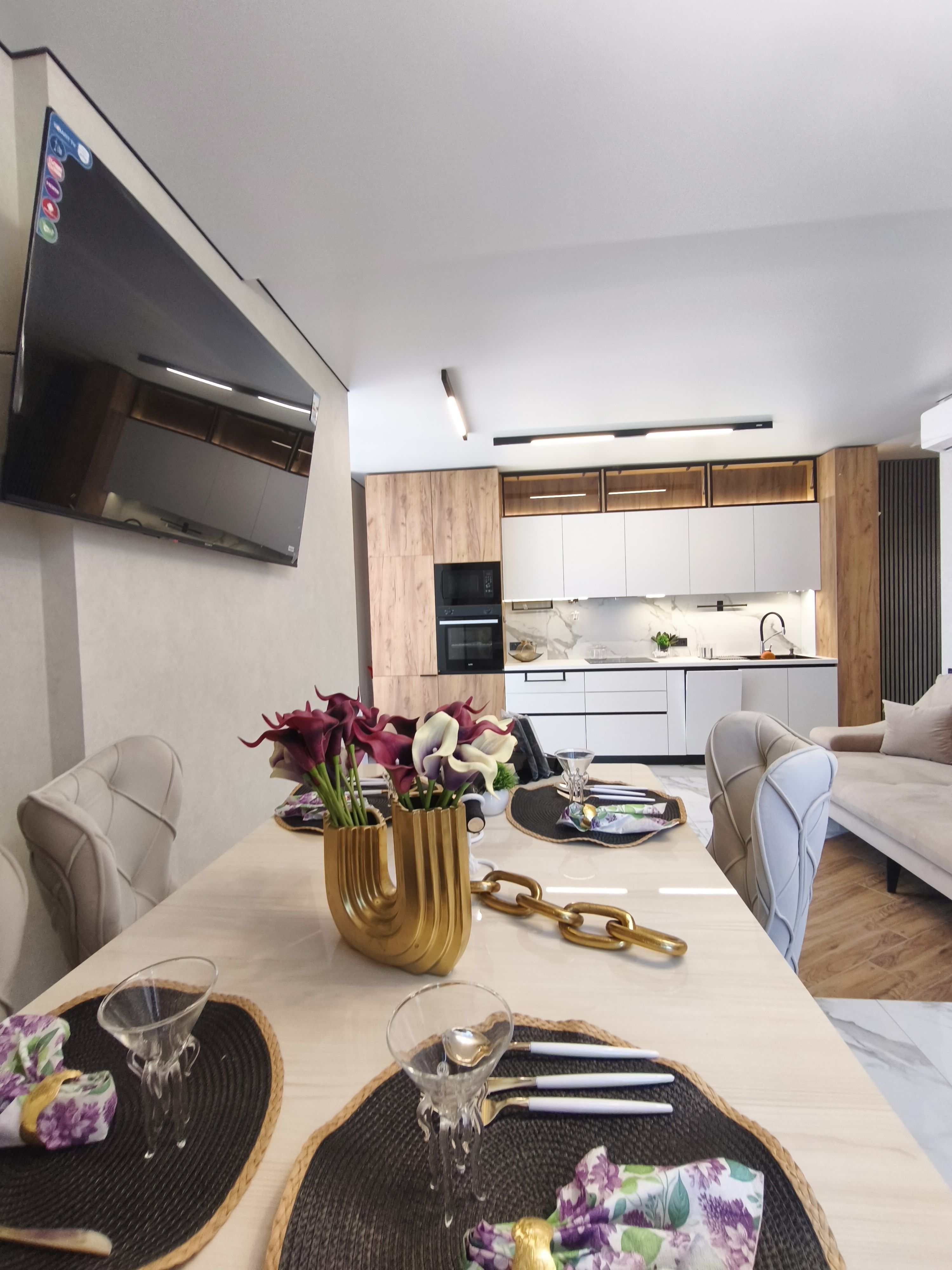 Двухкомнатная квартира с террасой в ЖК Манхэттен ID 54200 (Фото 1)