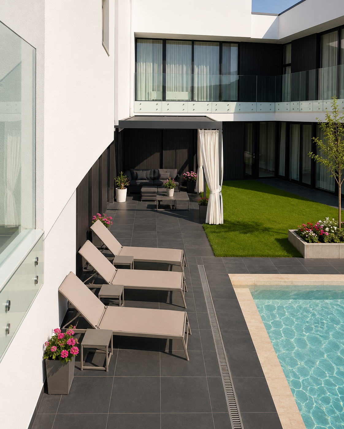 Современный дом на 10 Фонтана: 450 м² комфорта и технологий ID 52254 (Фото 31)