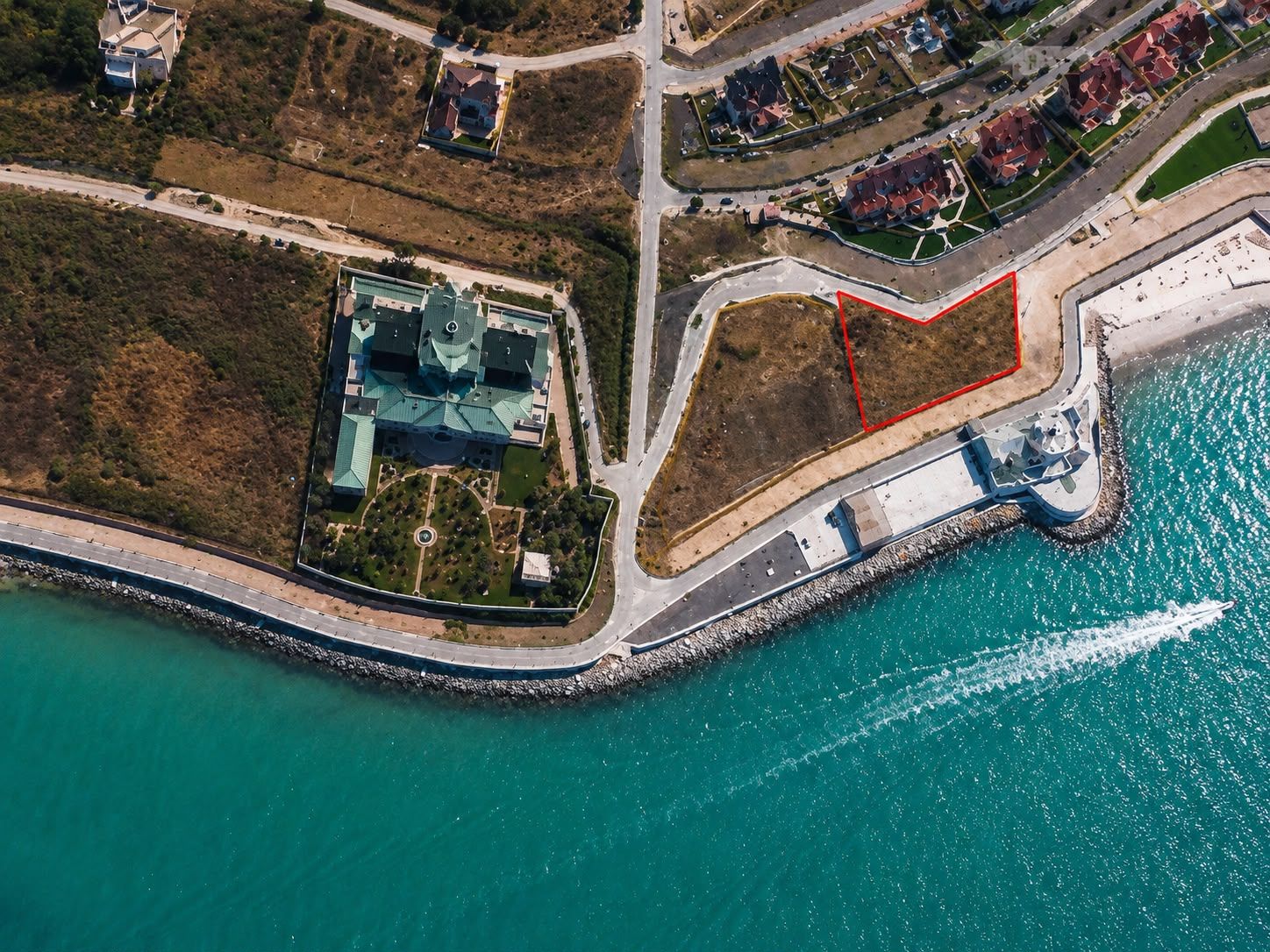 Продается участок 25 соток в первой линии моря, "Сосновый Берег" ID 52199 (Фото 1)