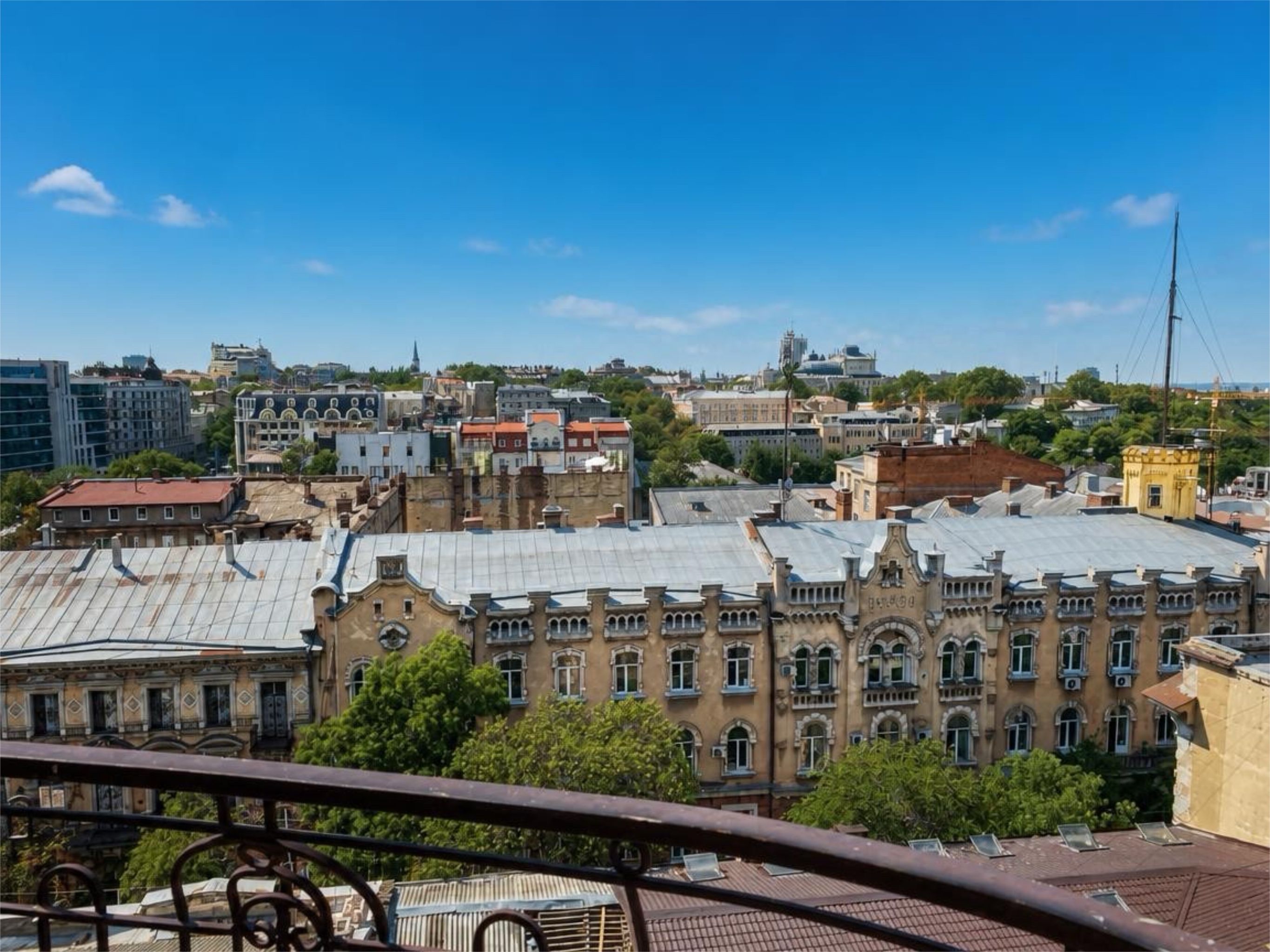 КВАРТИРА С ВИДОМ НА МОРЕ В САМОМ СЕРДЦЕ ОДЕССЫ 105 м²  ID 54396 (Фото 2)