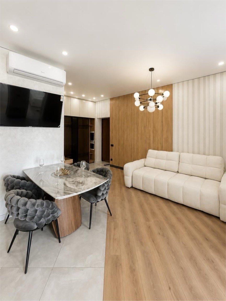 Квартира у моря в ЖК «Морская симфония» – 60 м², 2 спальни ID 54416 (Фото 4)