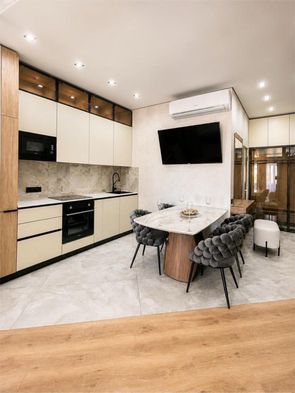 Квартира у моря в ЖК «Морская симфония» – 60 м², 2 спальни ID 54416 (Фото 3)