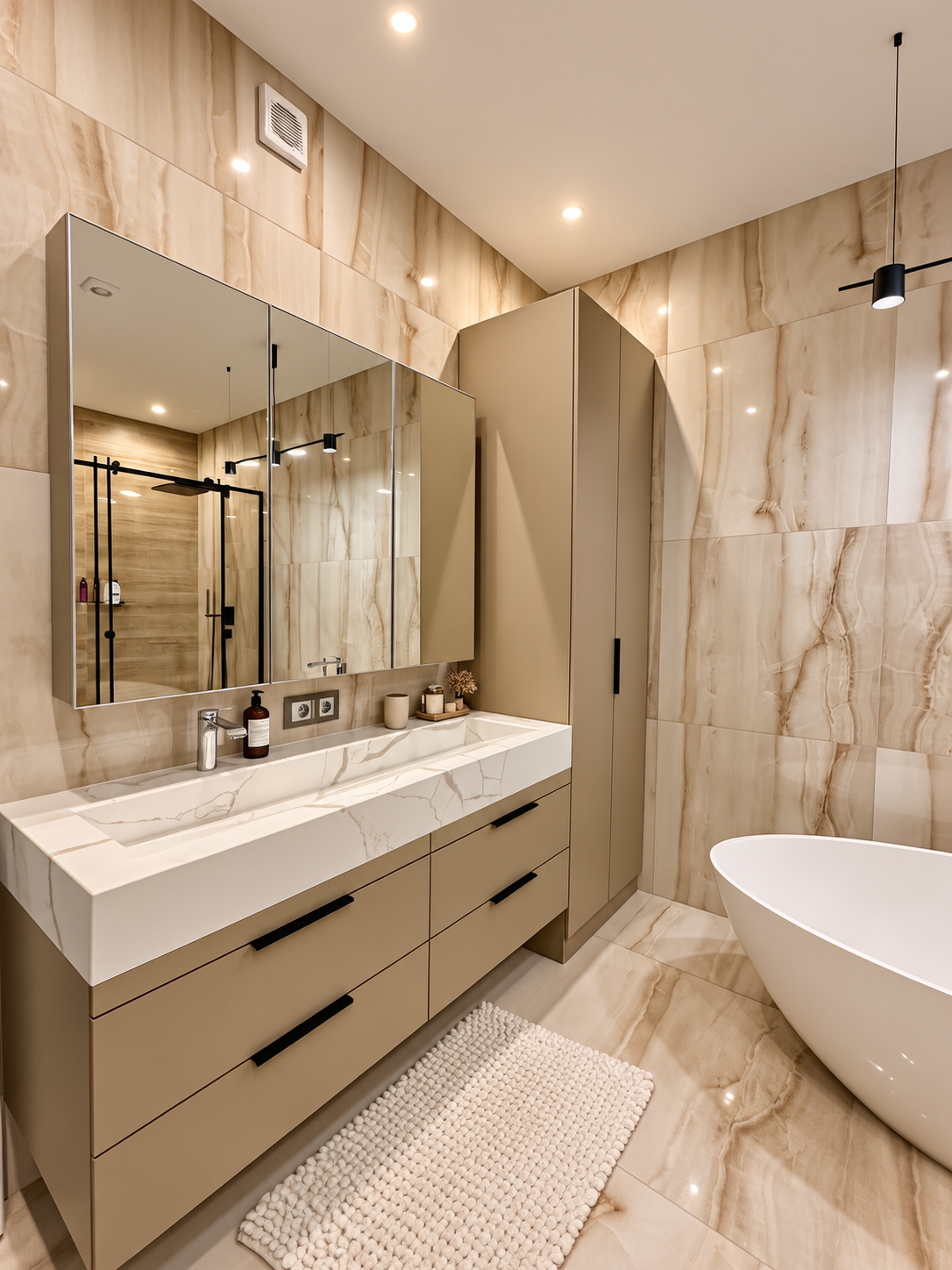 Панорама моря! Квартира 210 м² с паркингом в ЖК «Белый парус» ID 54450 (Фото 24)