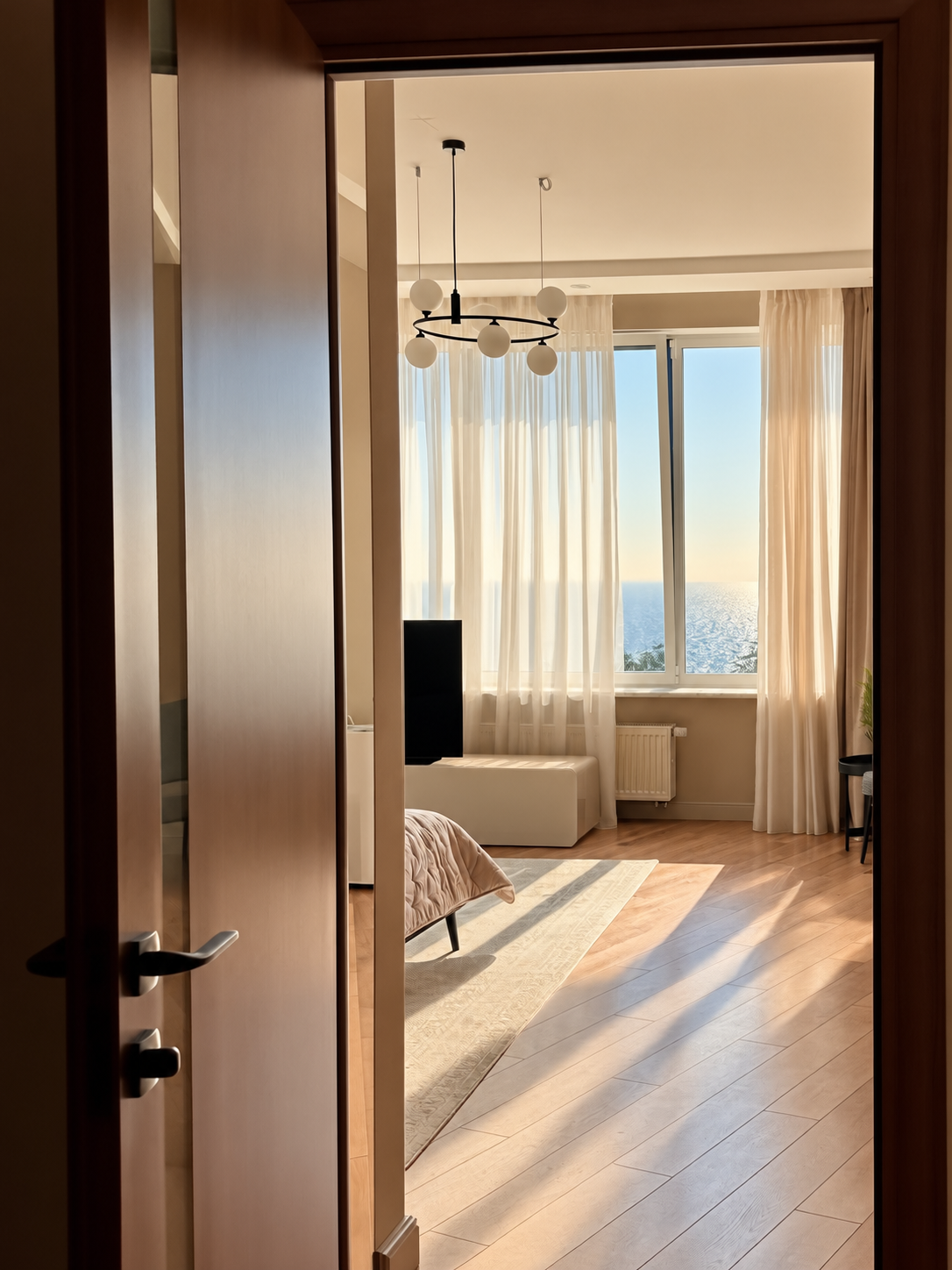 Панорама моря! Квартира 210 м² с паркингом в ЖК «Белый парус» ID 54450 (Фото 9)
